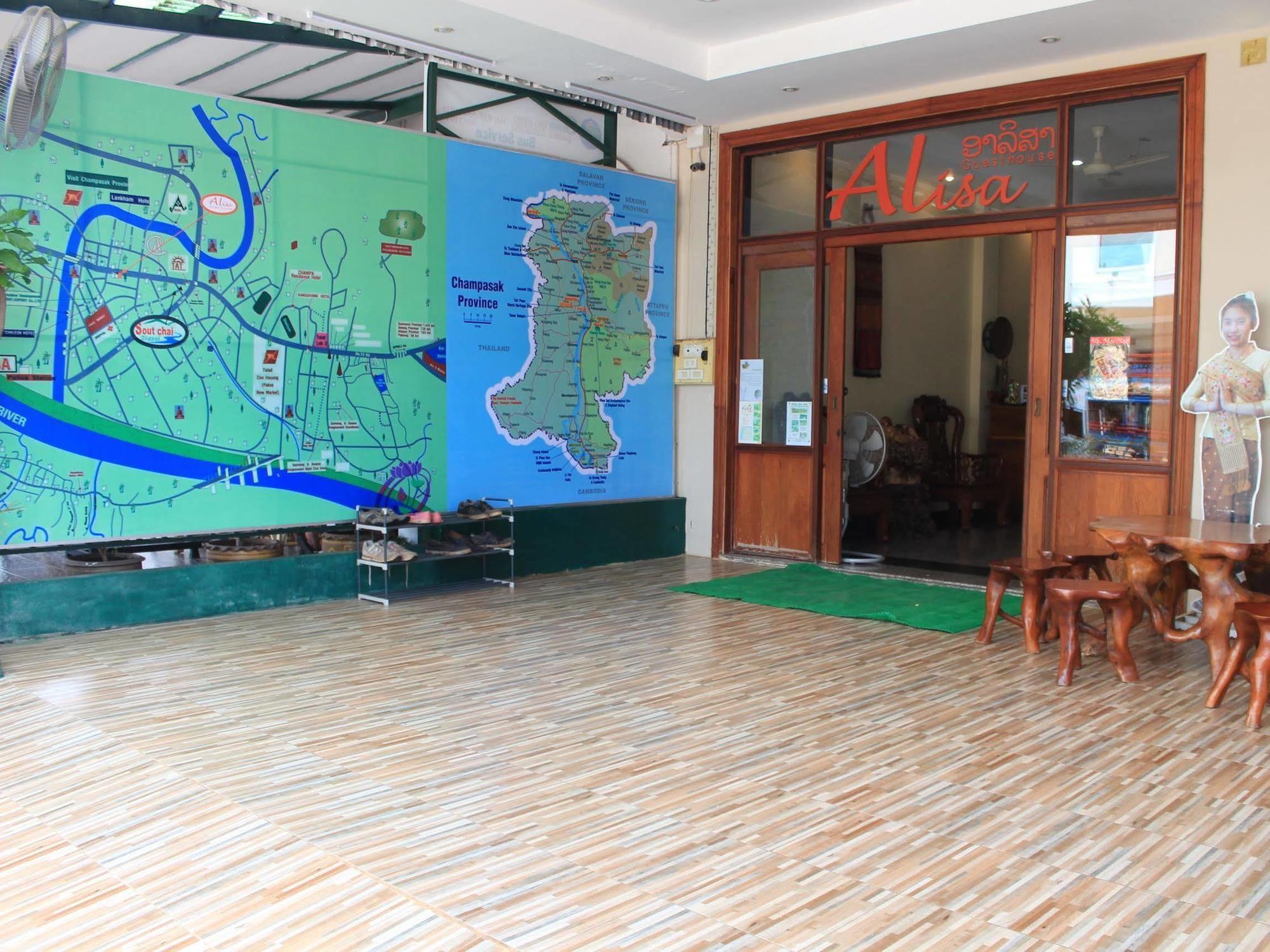 Alisa Guesthouse Pakse Ngoại thất bức ảnh